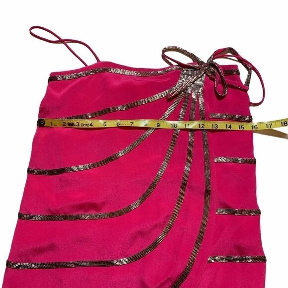 NWOT Foley + Corinna silk beaded top - Picture 10 of 10